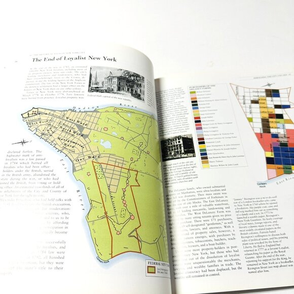 The Historical Atlas of New York City A Visual Celebration Eric Homberger 2005 - Picture 6 of 16
